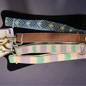 2 Top Paw Multicolor Dog Leash Set